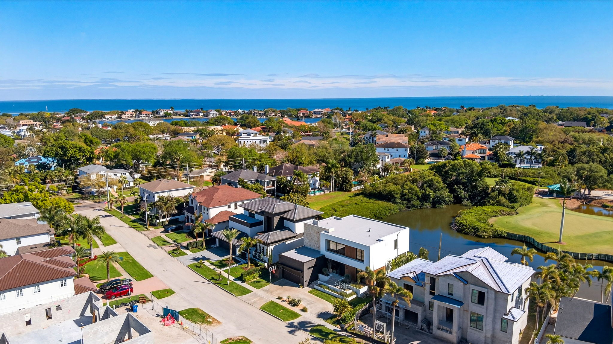 Aerial Front Exterior 5