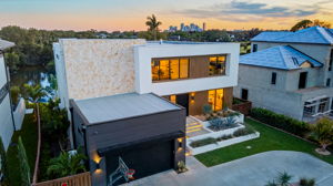 Twilight - Aerial Front Exterior 2