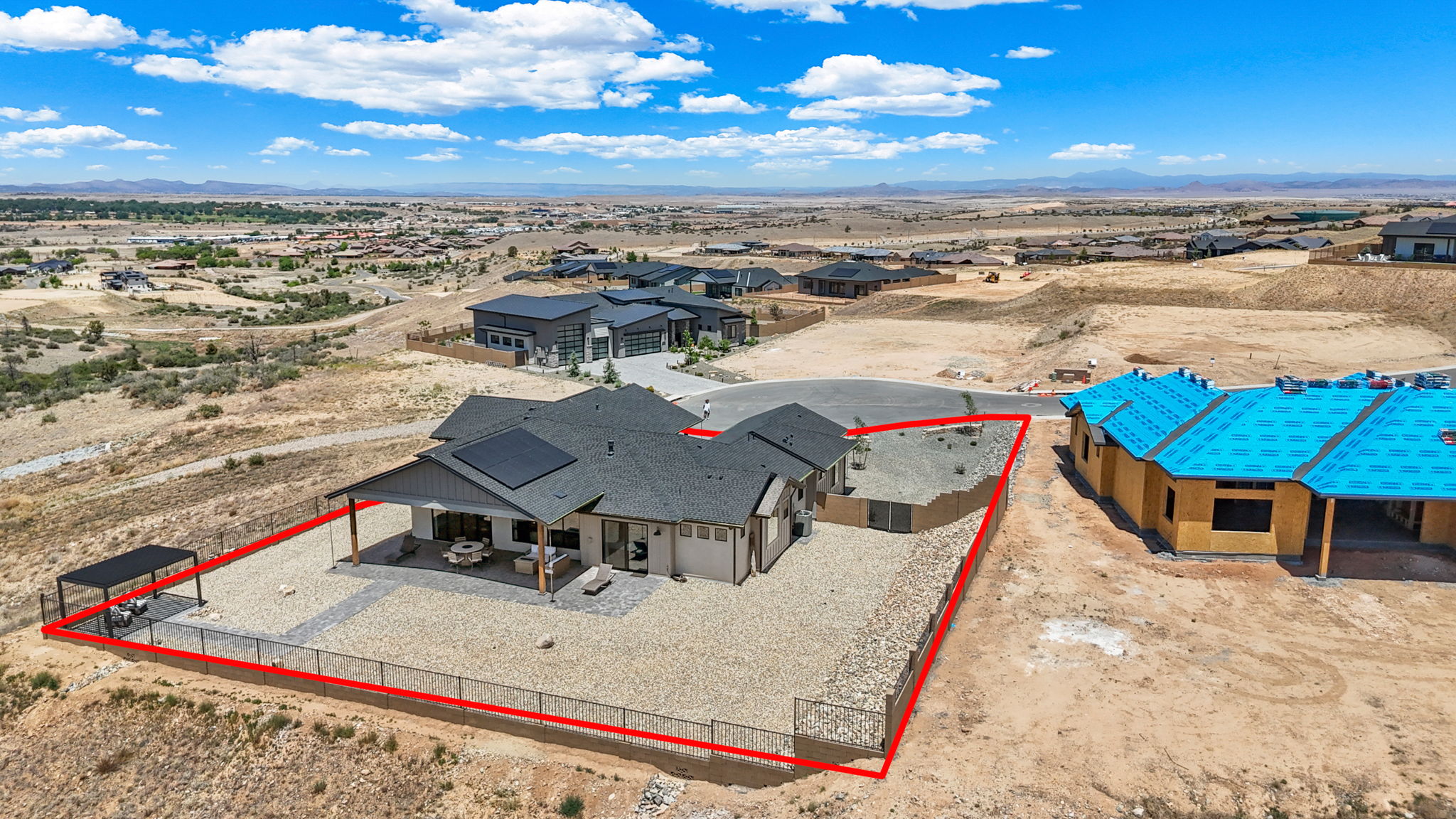 Aerial 6 Lot Lines