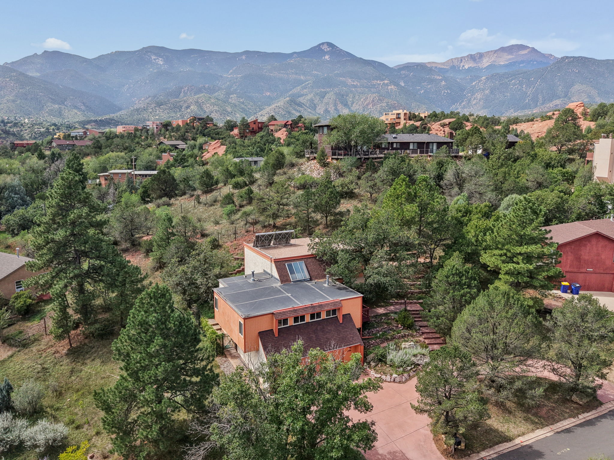 Lot view with Pikes Peak.