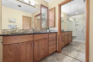 Walk-in closet off the primary bath.