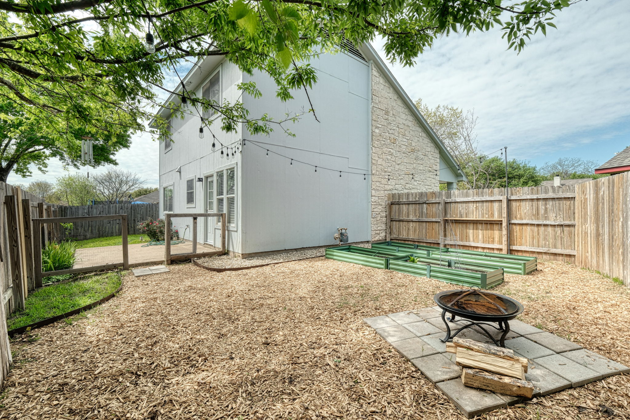 Back and Side of House