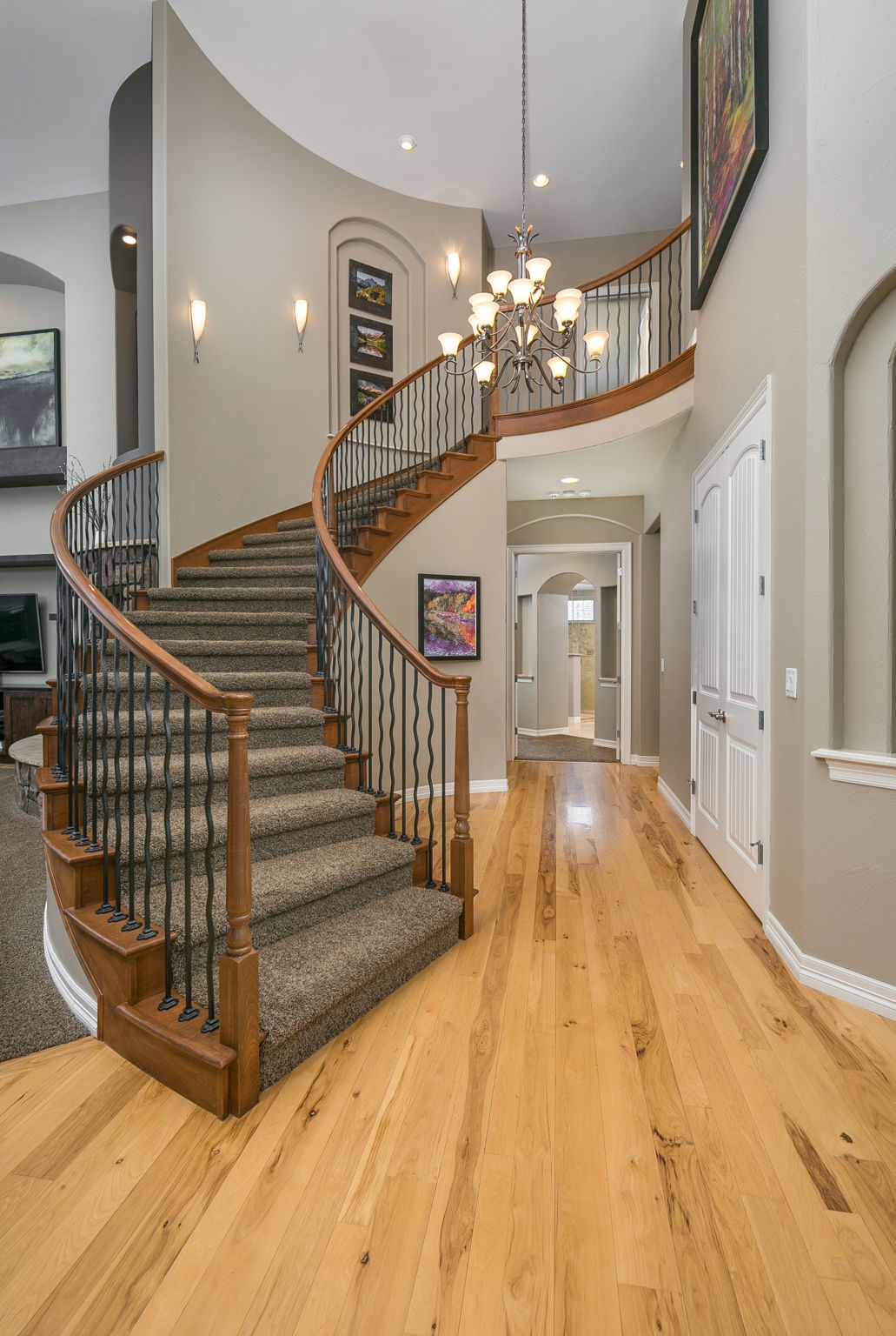 You Will Love This Dramatic Spiral Staircase