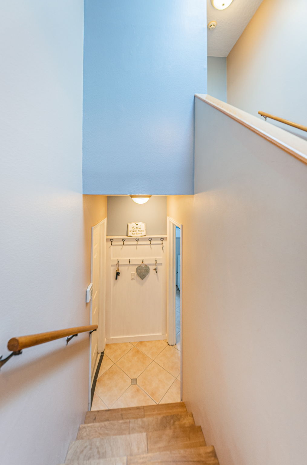 Staircase to Laundry Room