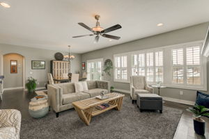 View From Living Room To Dining