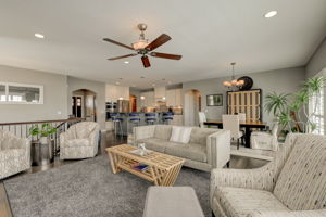 View From Living Room To Kitchen