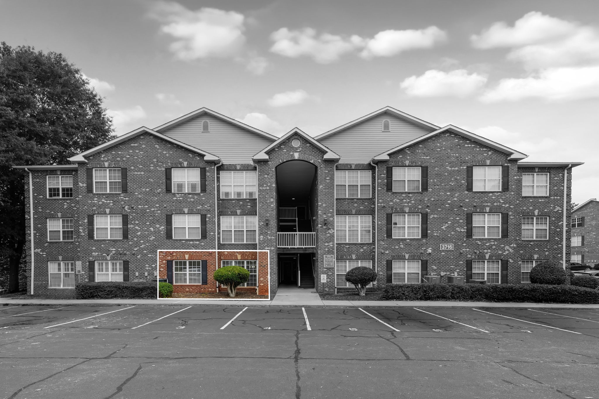 Front of Building