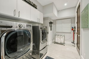 Laundry Room with Storage