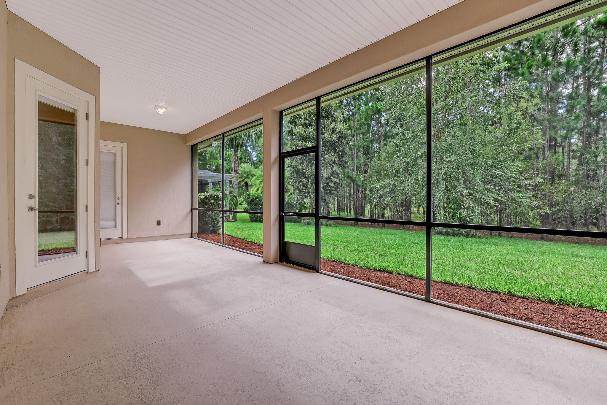 Screened Lanai with Nature Preserved View