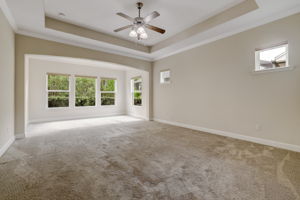 Primary Bedroom with Sitting Area