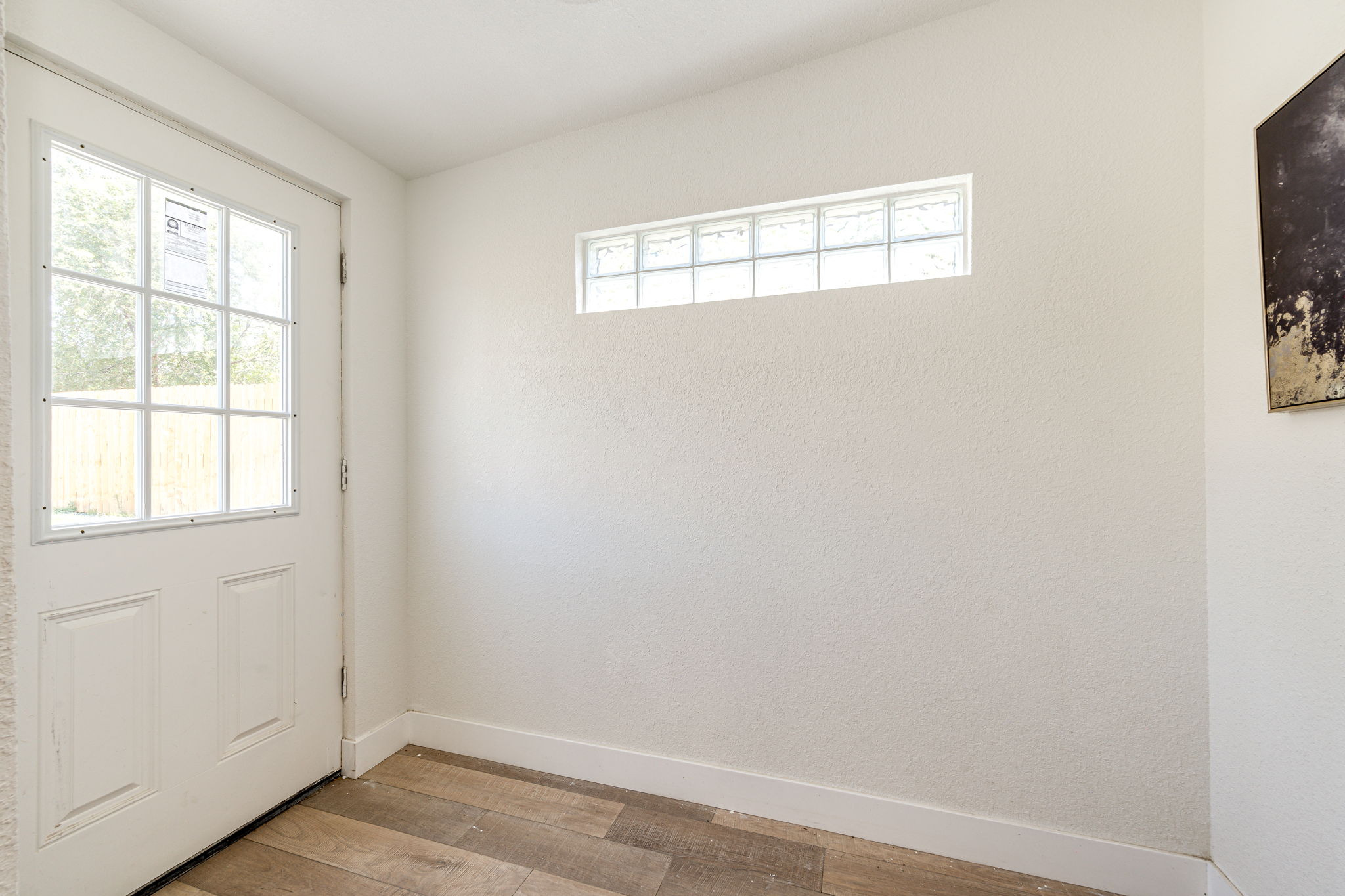 Back Door Entrance & Foyer