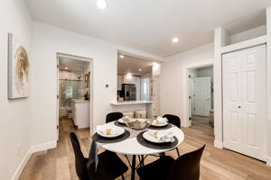 Dining Room Flowing to Kitchen