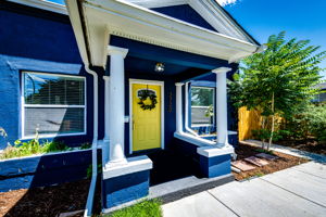 Adorable Covered Front Porch