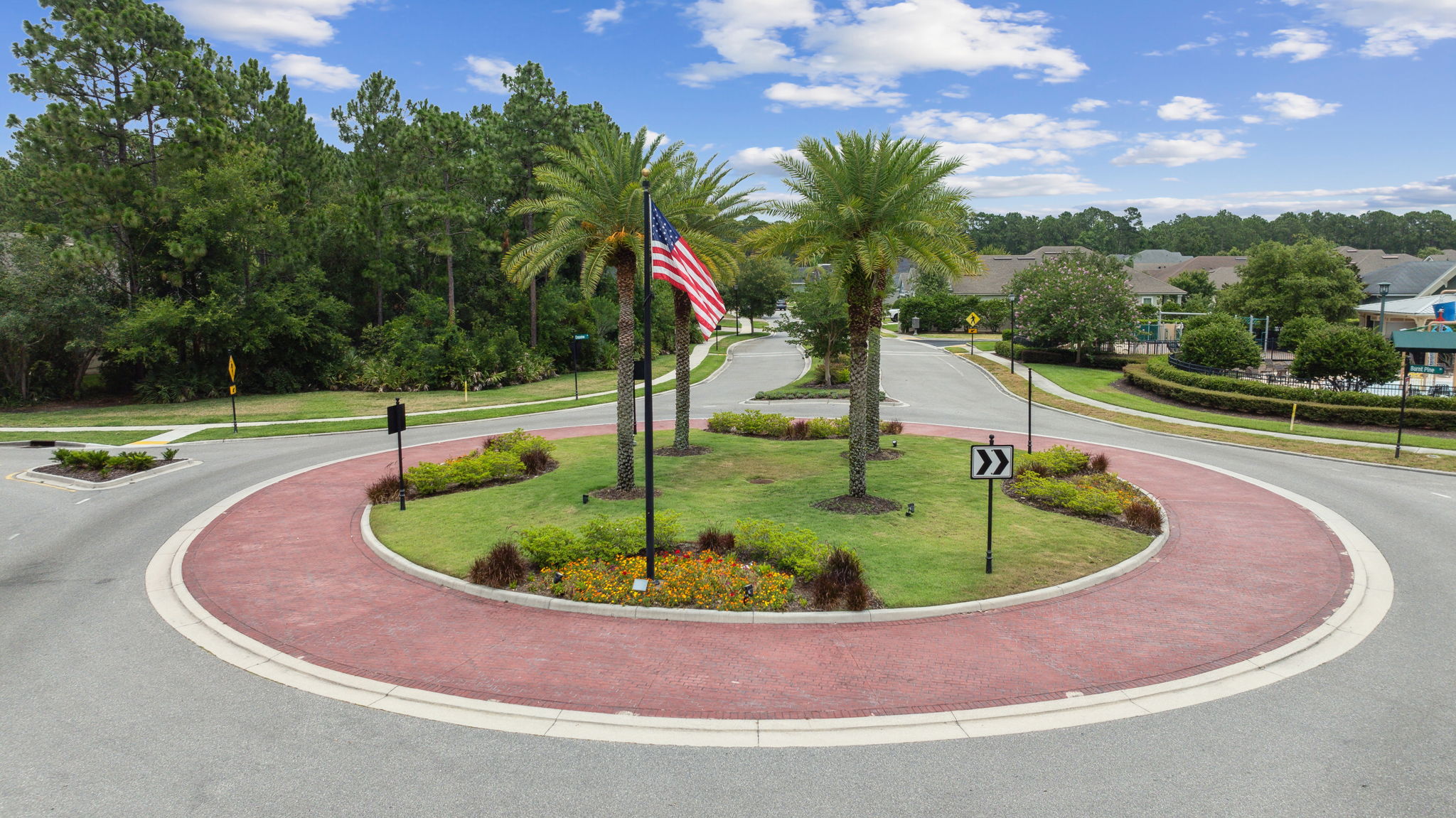 Roundabout at Crosswater