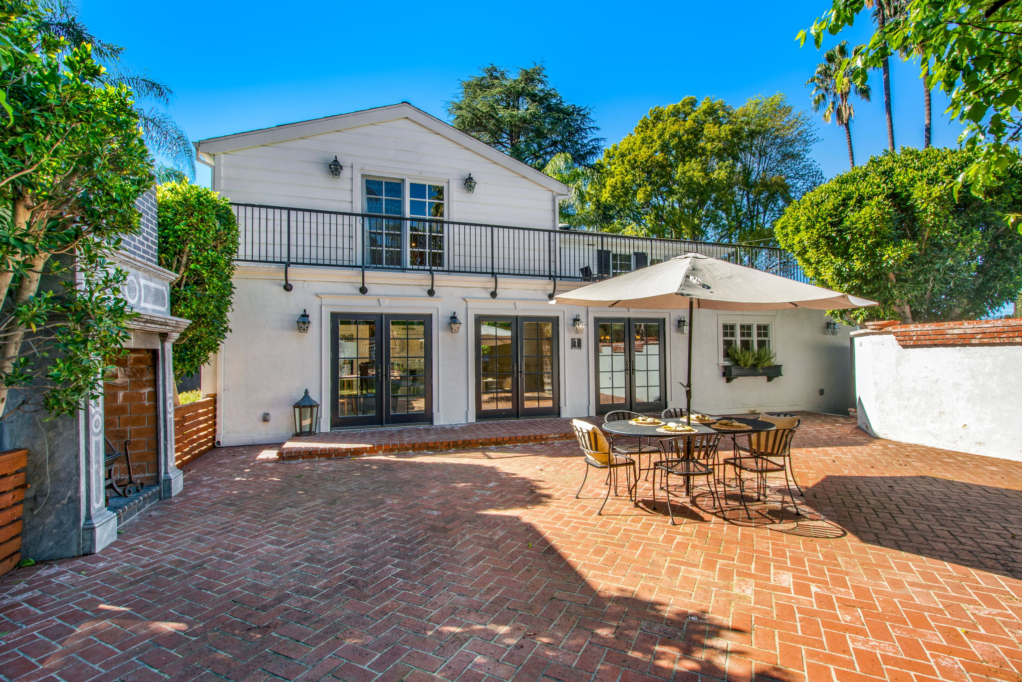 rear view of main home