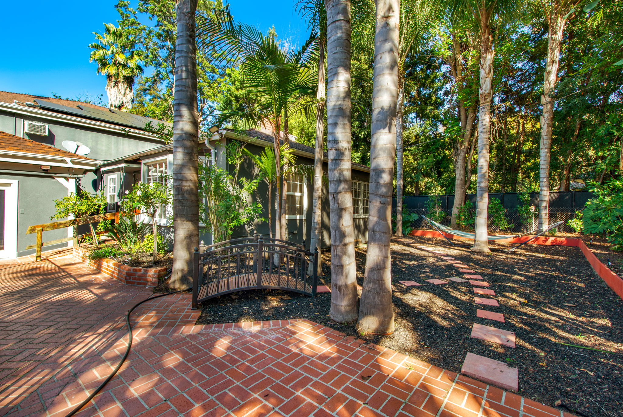 side yard for 2 bedroom guest house