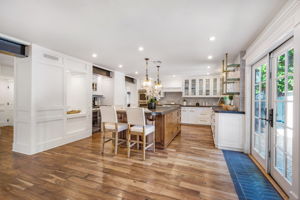 View into kitchen from Great room