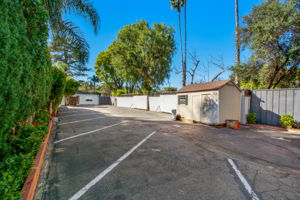 parking outside soundstage 13 spaces