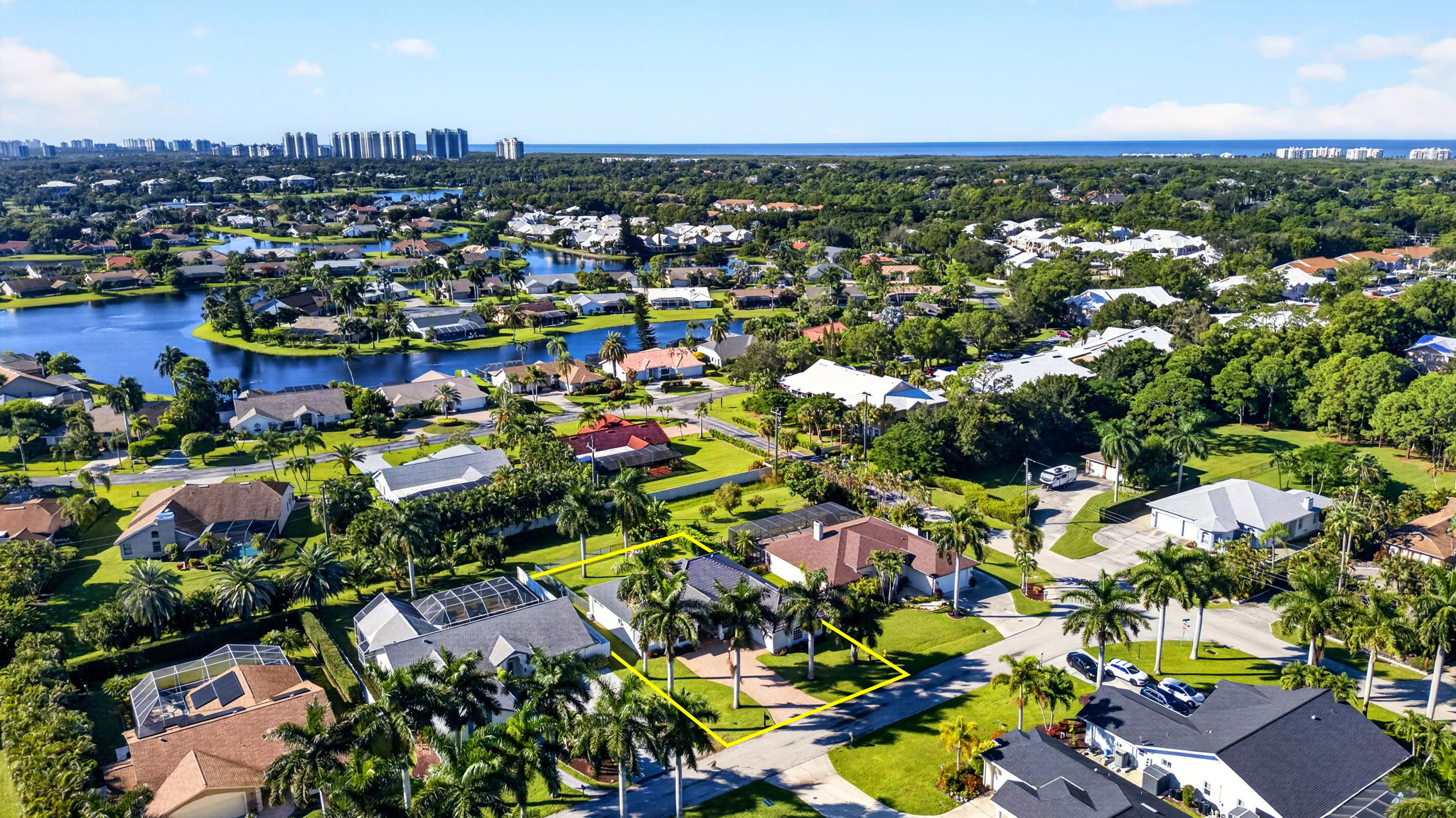 Aerial Front Exterior 3 - lot line