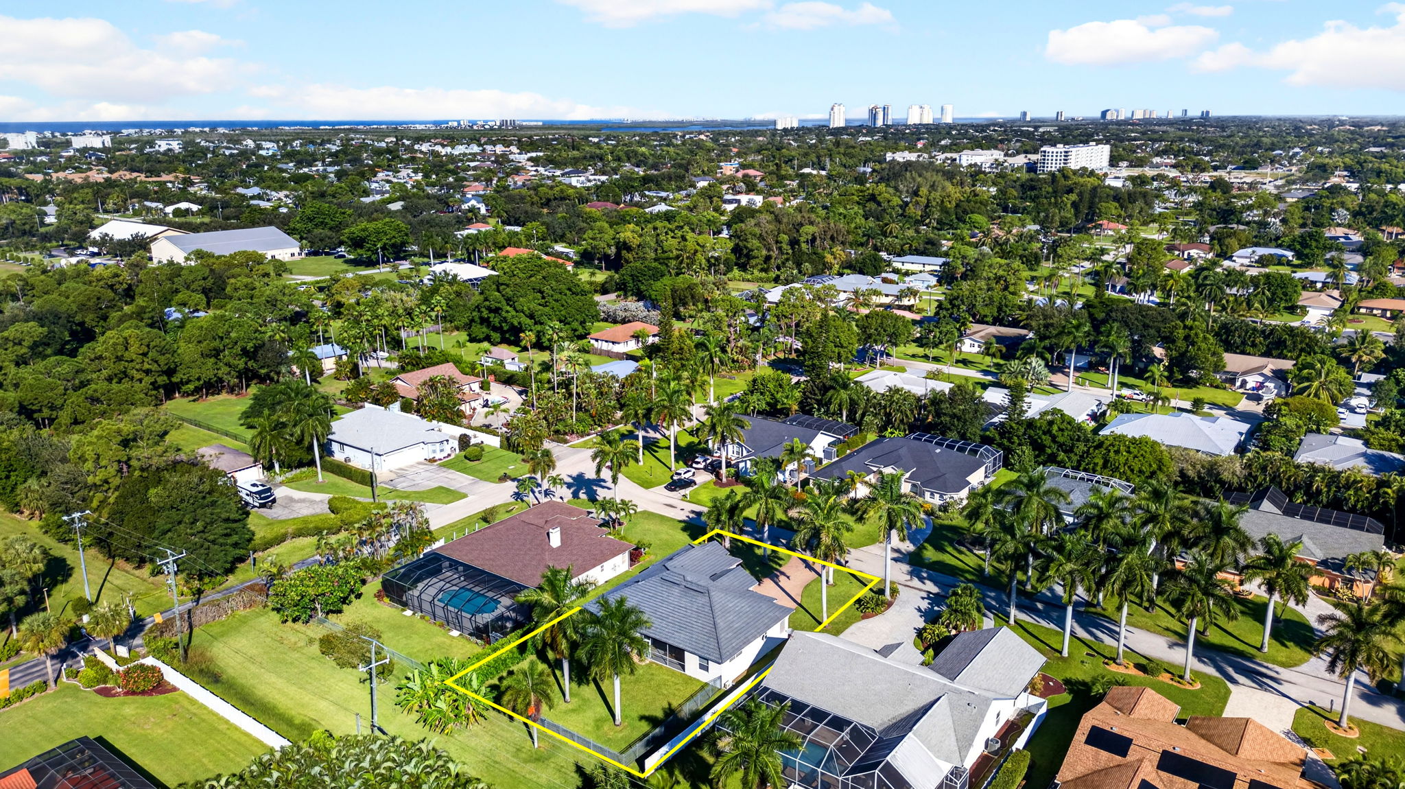 Aerial Rear Exterior 2 - lot line