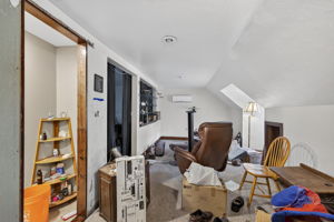 Upstairs has so much potential - could be made into two primary suites.  Has a mini split system.