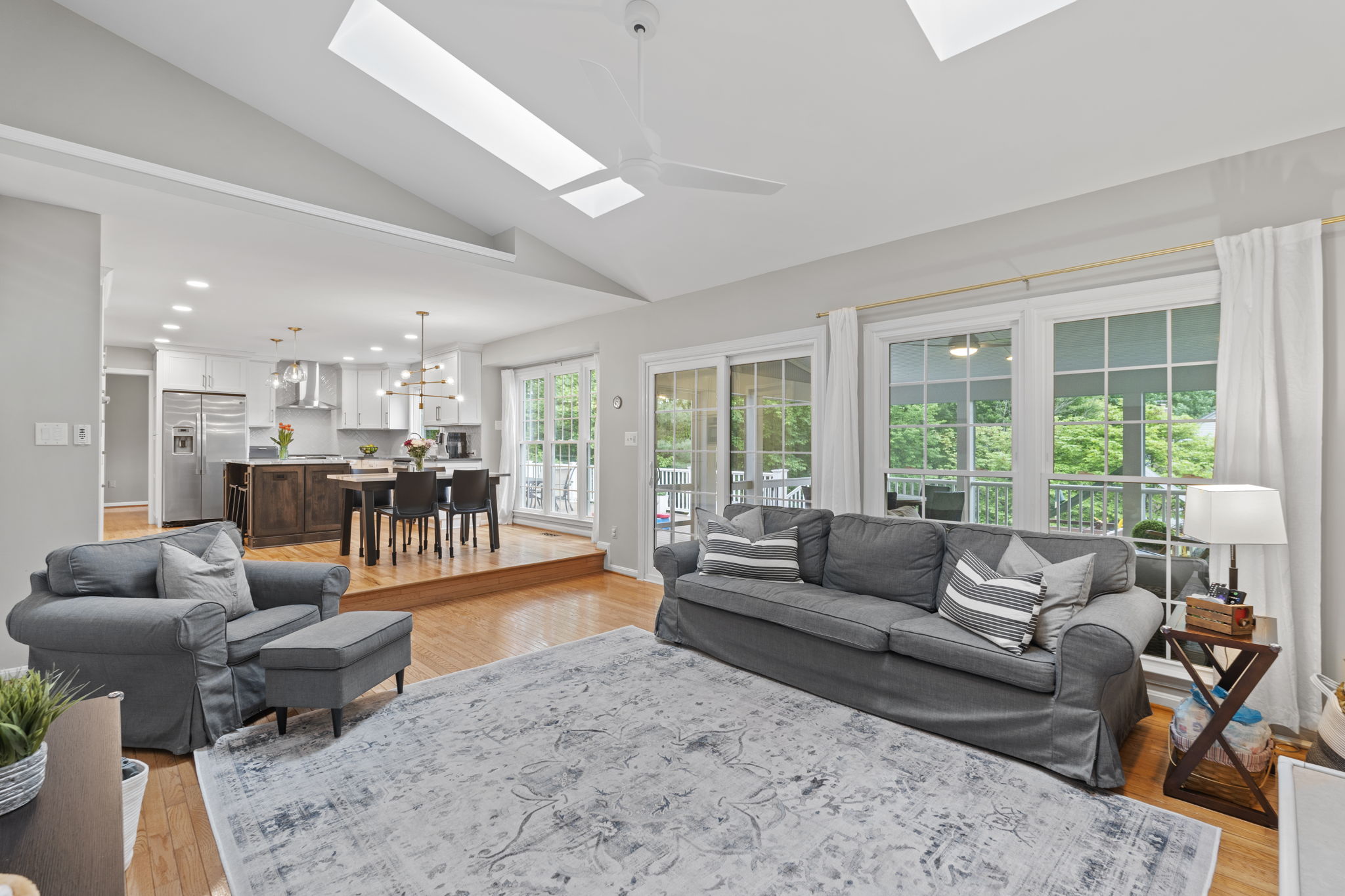 Family Room w-Access to porch