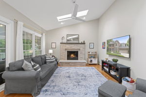 Family Room w-Fireplace