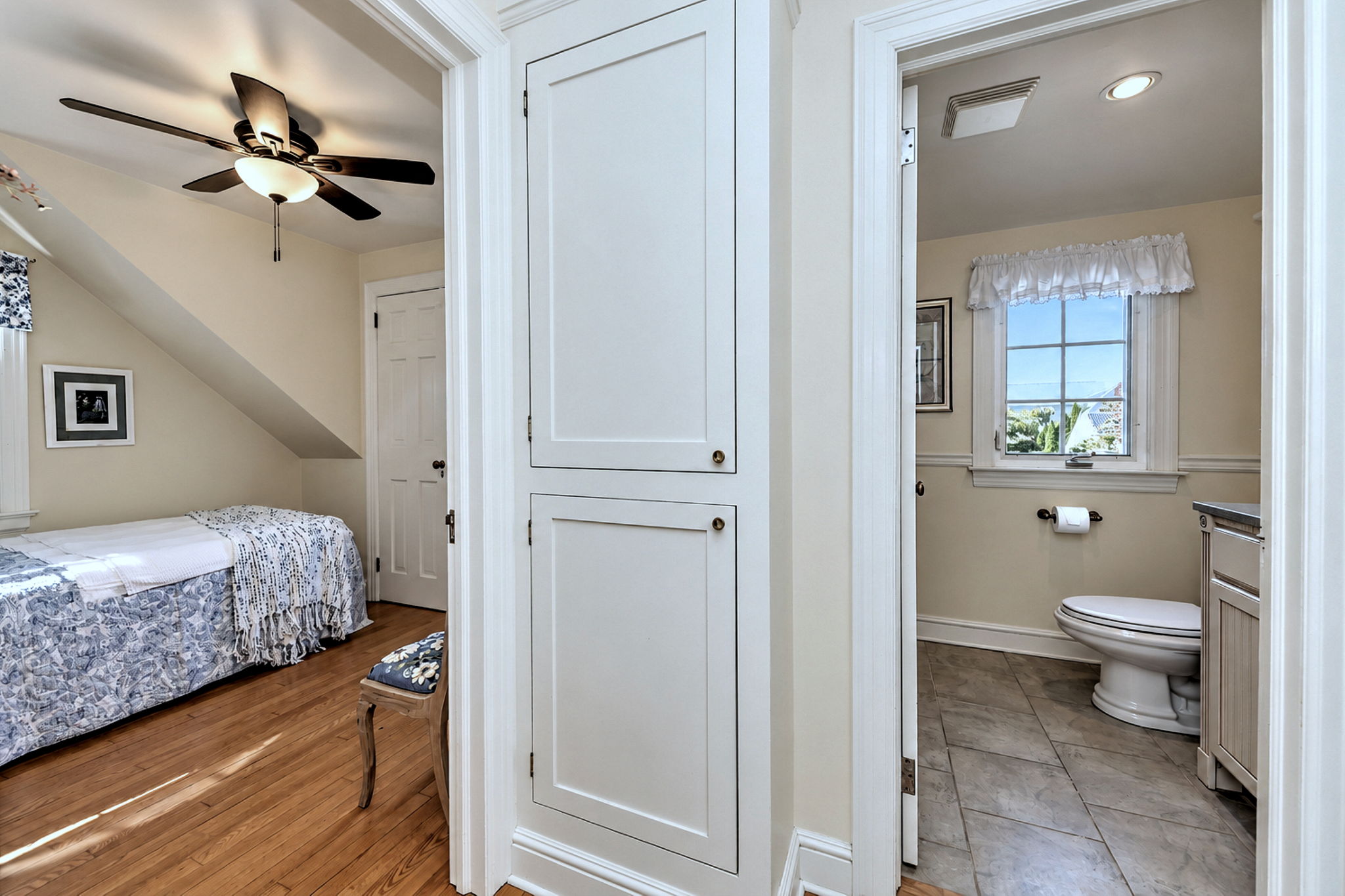 Upper Hallway – Beautifully Designed Storage Cabinetry.