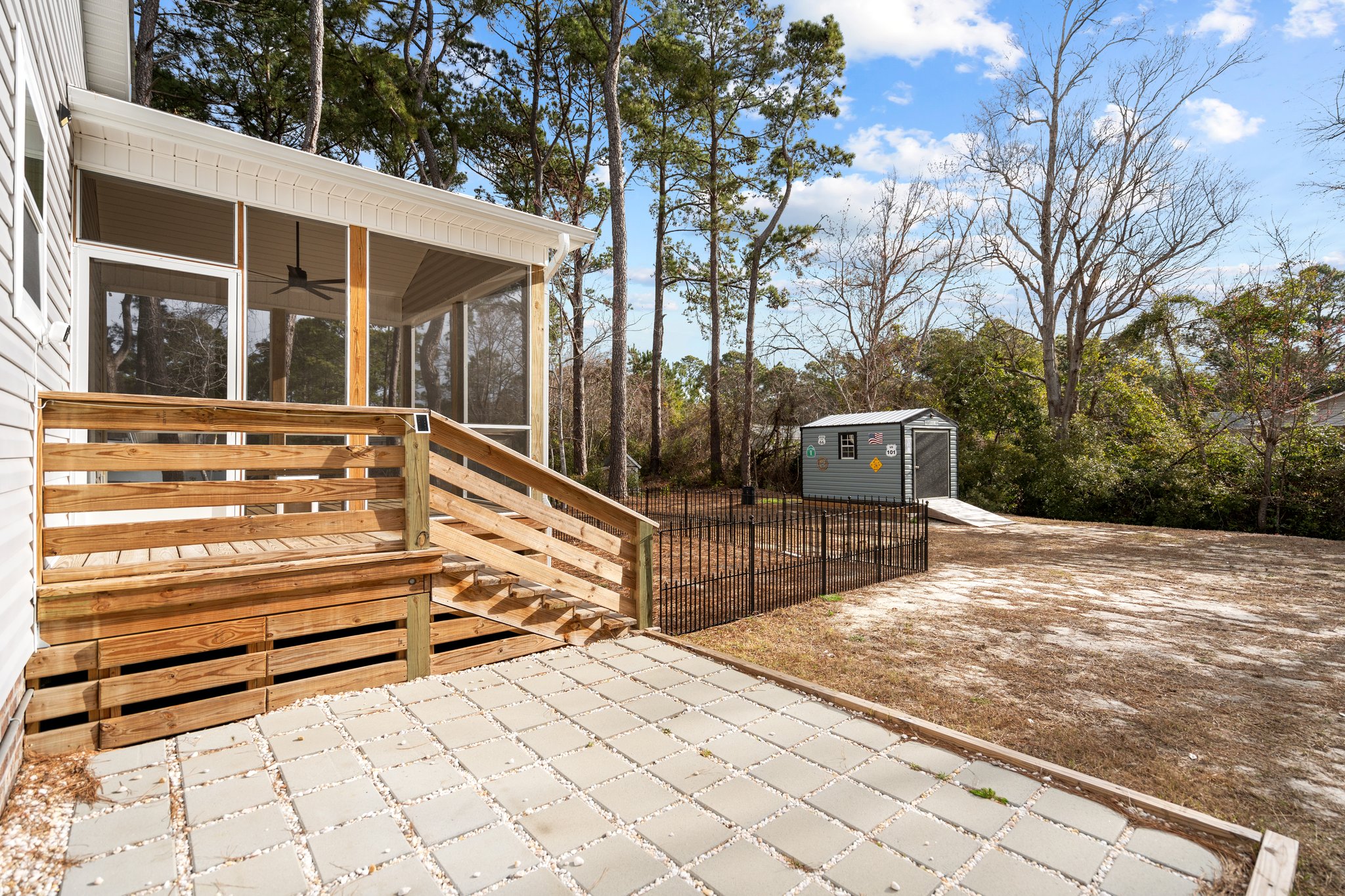 Back patio