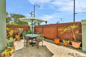 Patio retreat