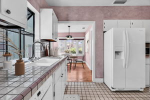 Kitchen towards casual dining room virtual Staging
