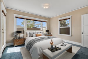 Bedroom three virtual Staging