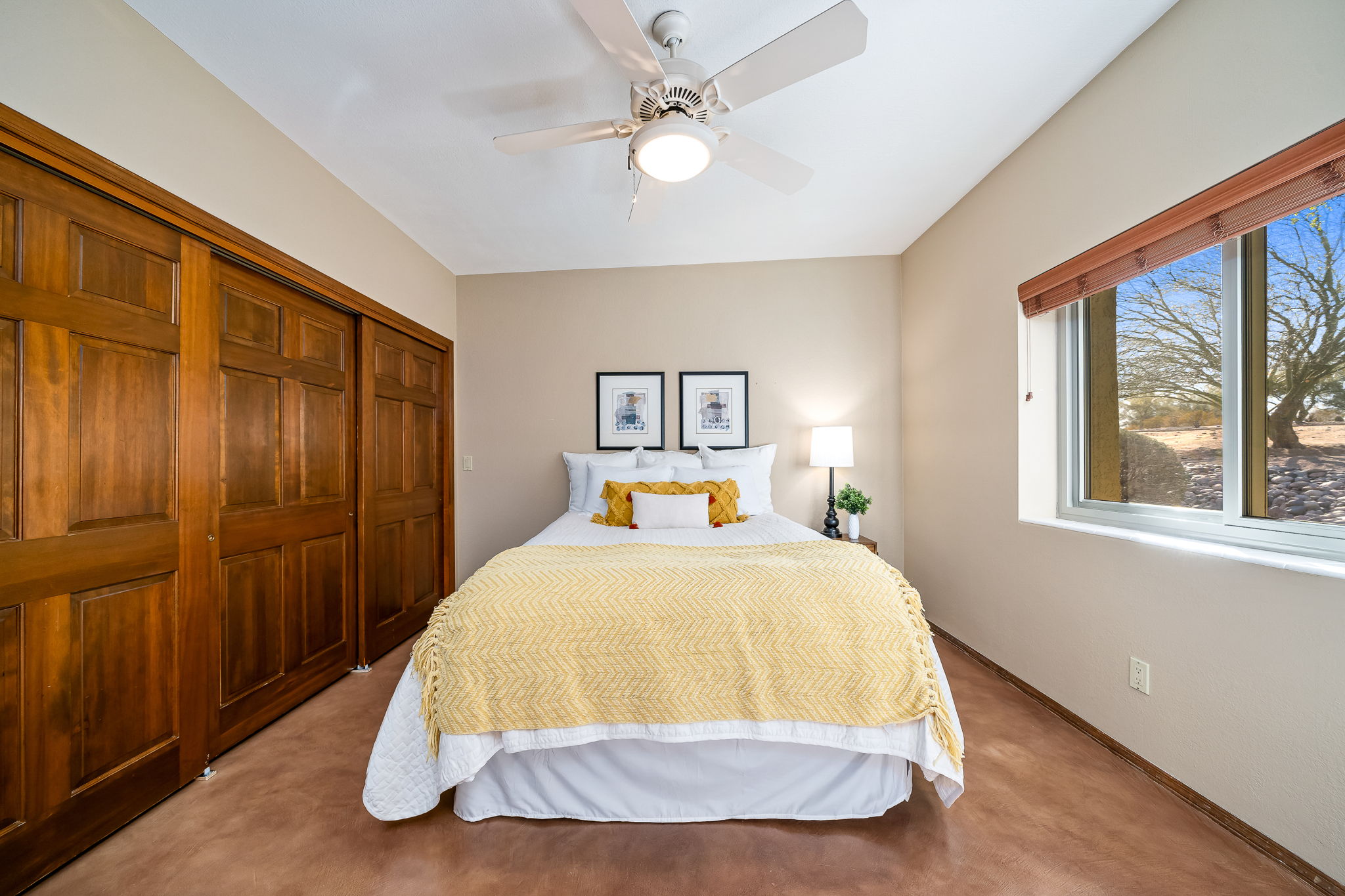 Bedroom 3 with triple closet