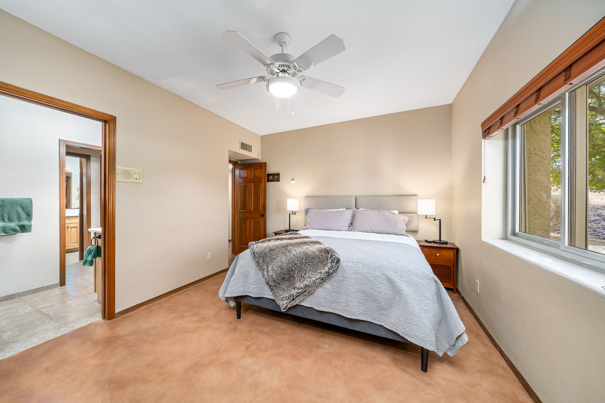 Bedroom 2 with en-suite bath