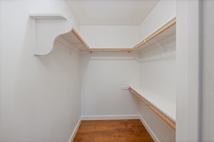 Main Floor Bedroom Closet
