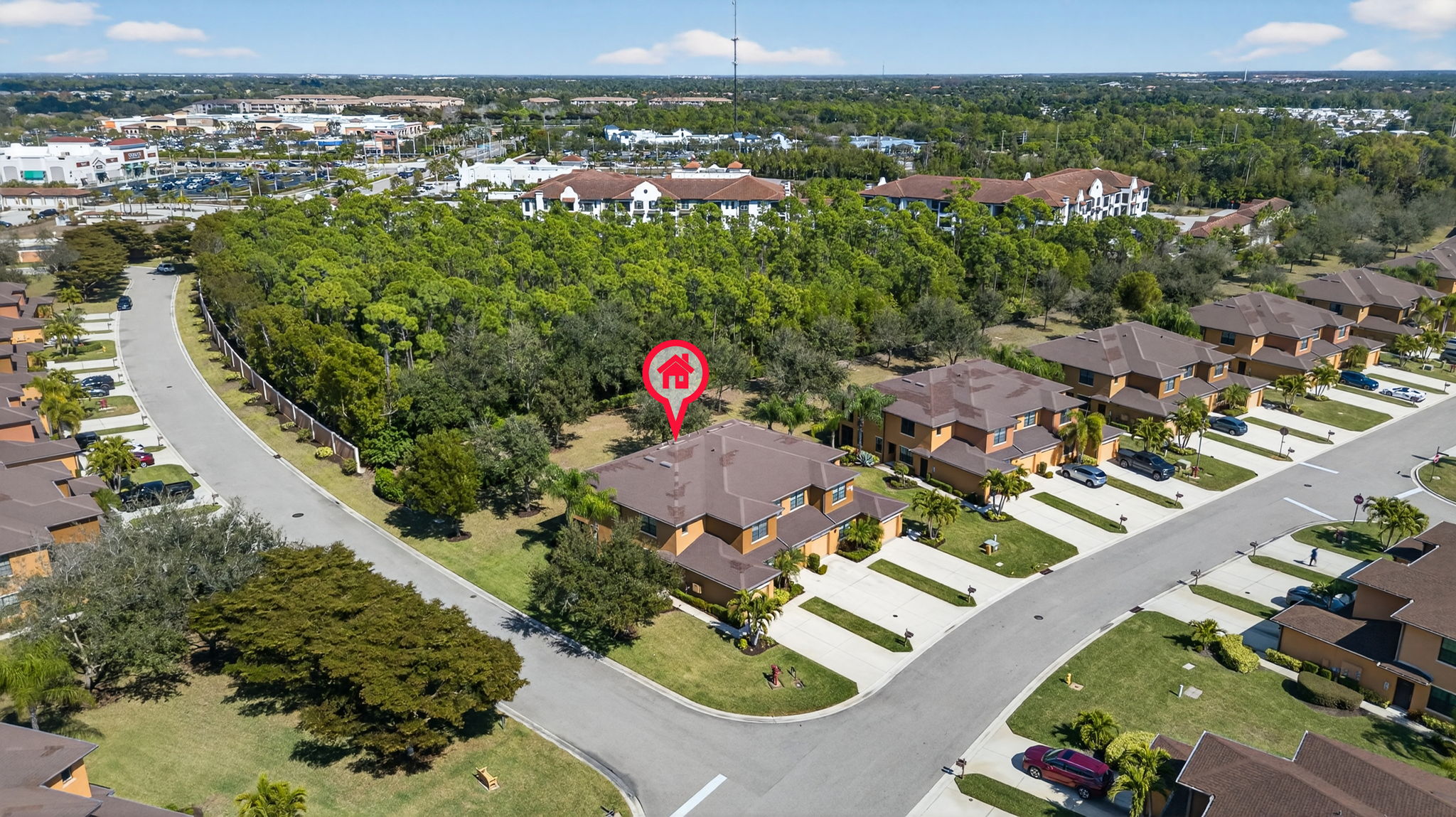 Aerial Front Exterior 3 - marker