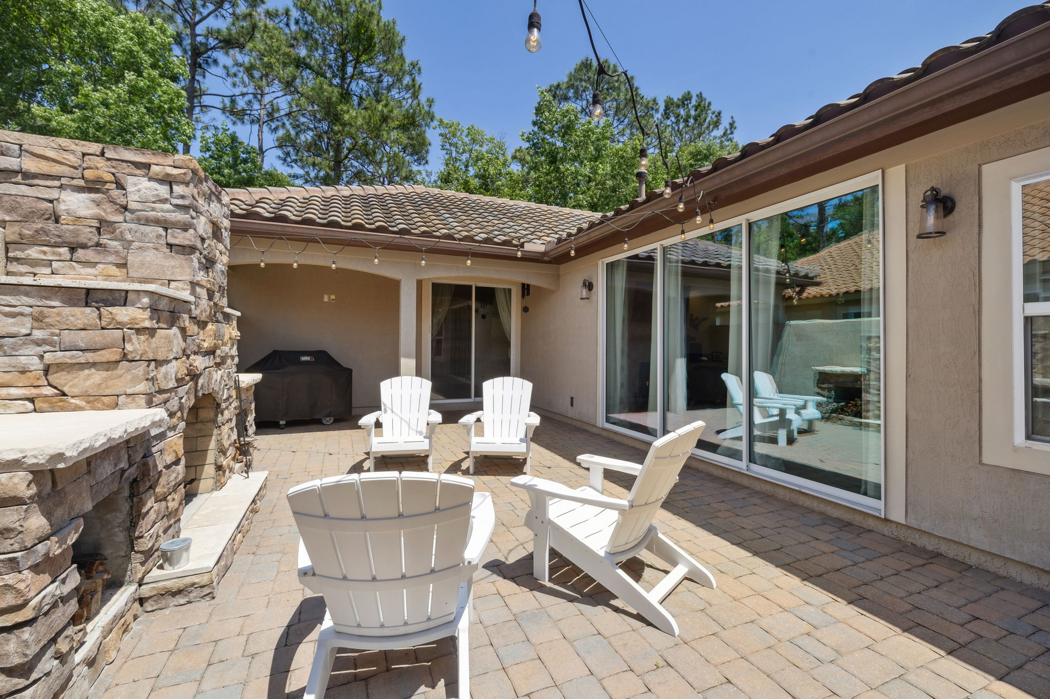 Paver Courtyard