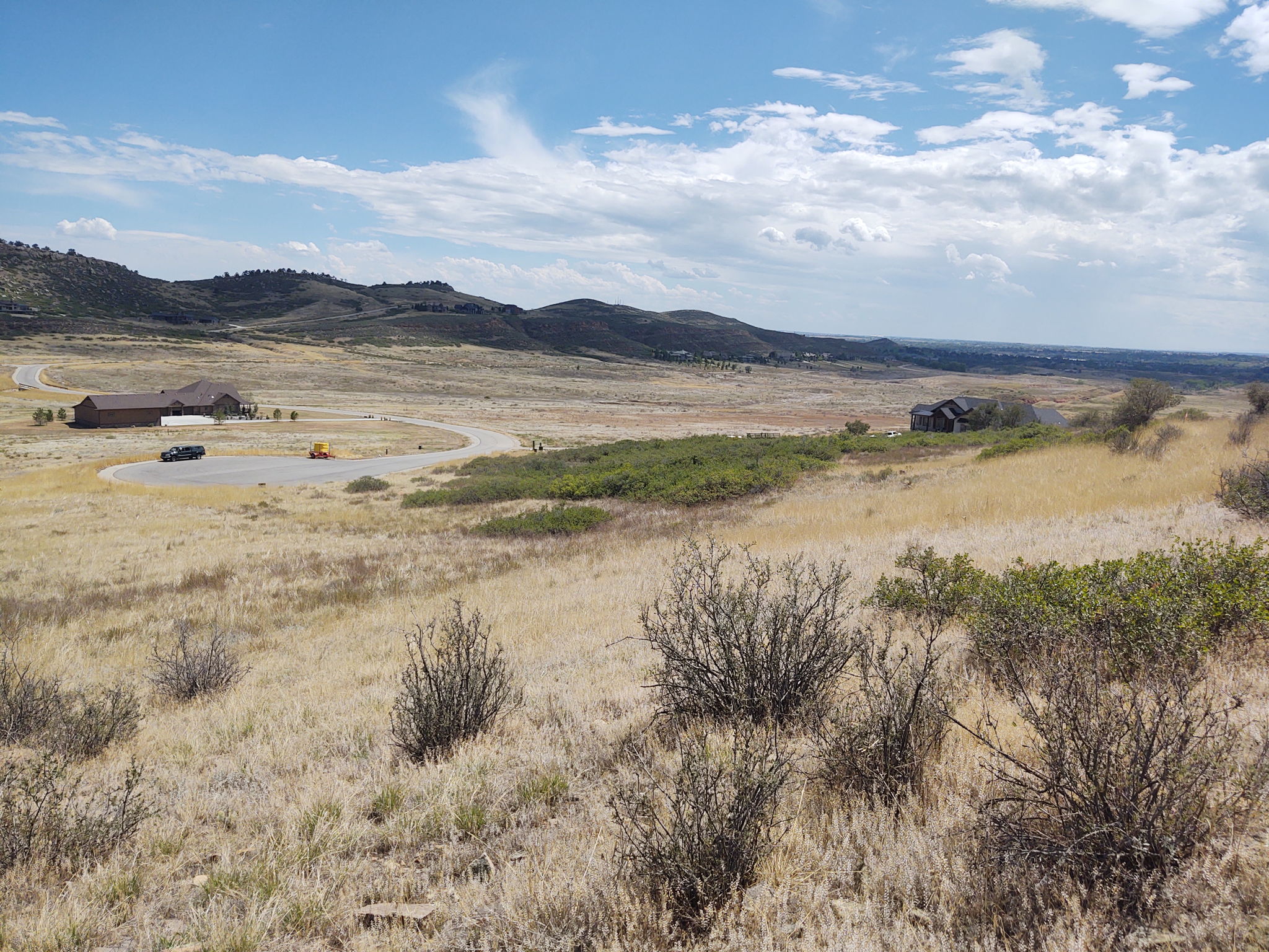 View Across 1-Acre Building Envelope from NW Corner