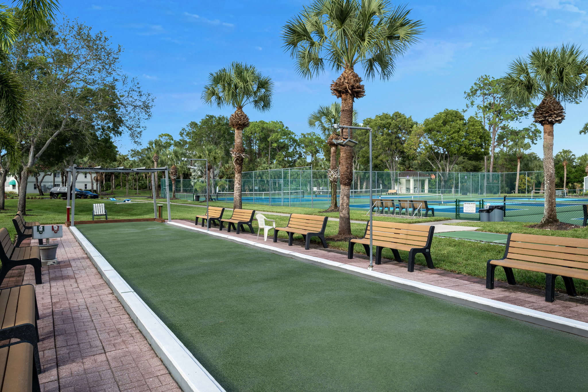 bocce courts