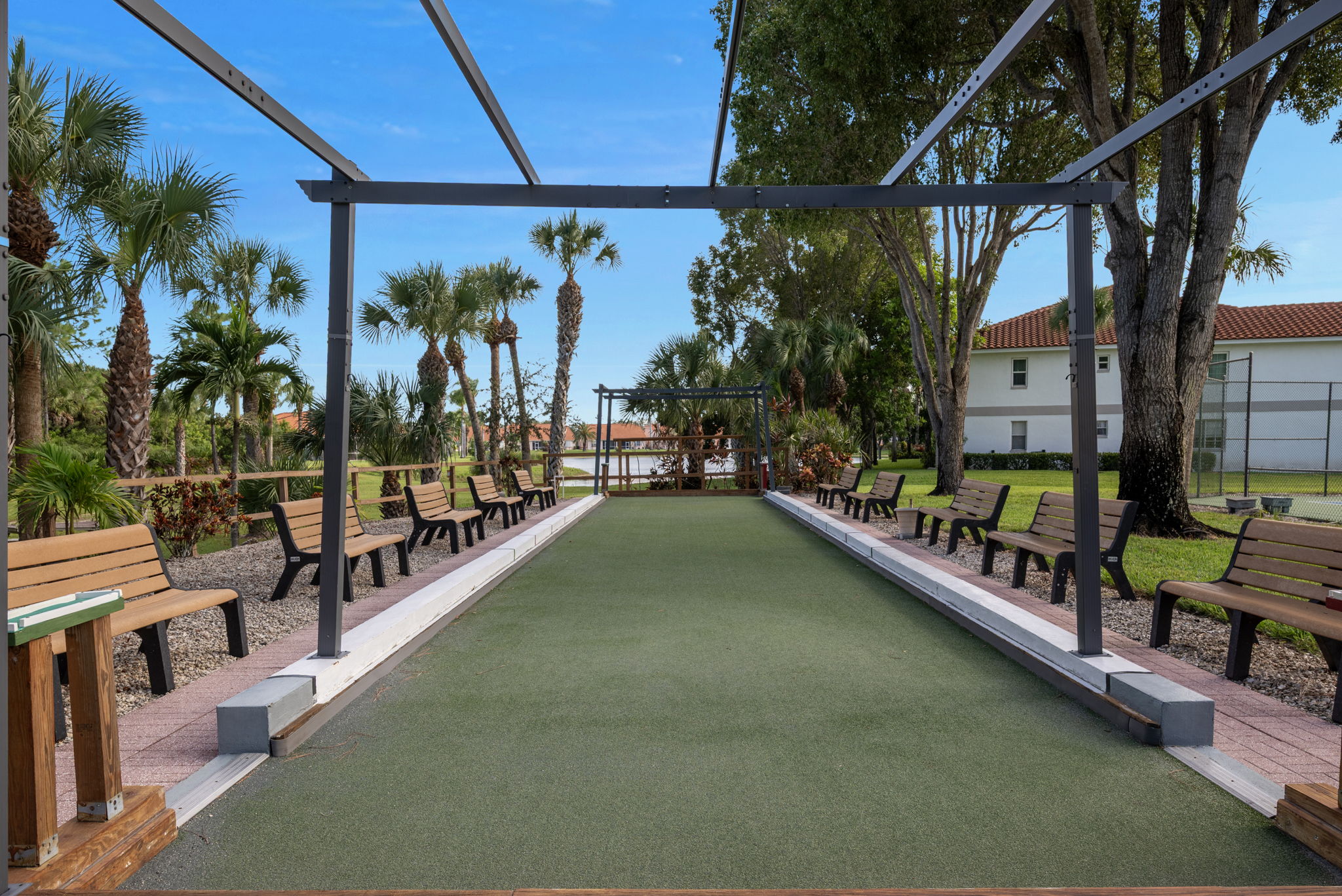 bocce courts