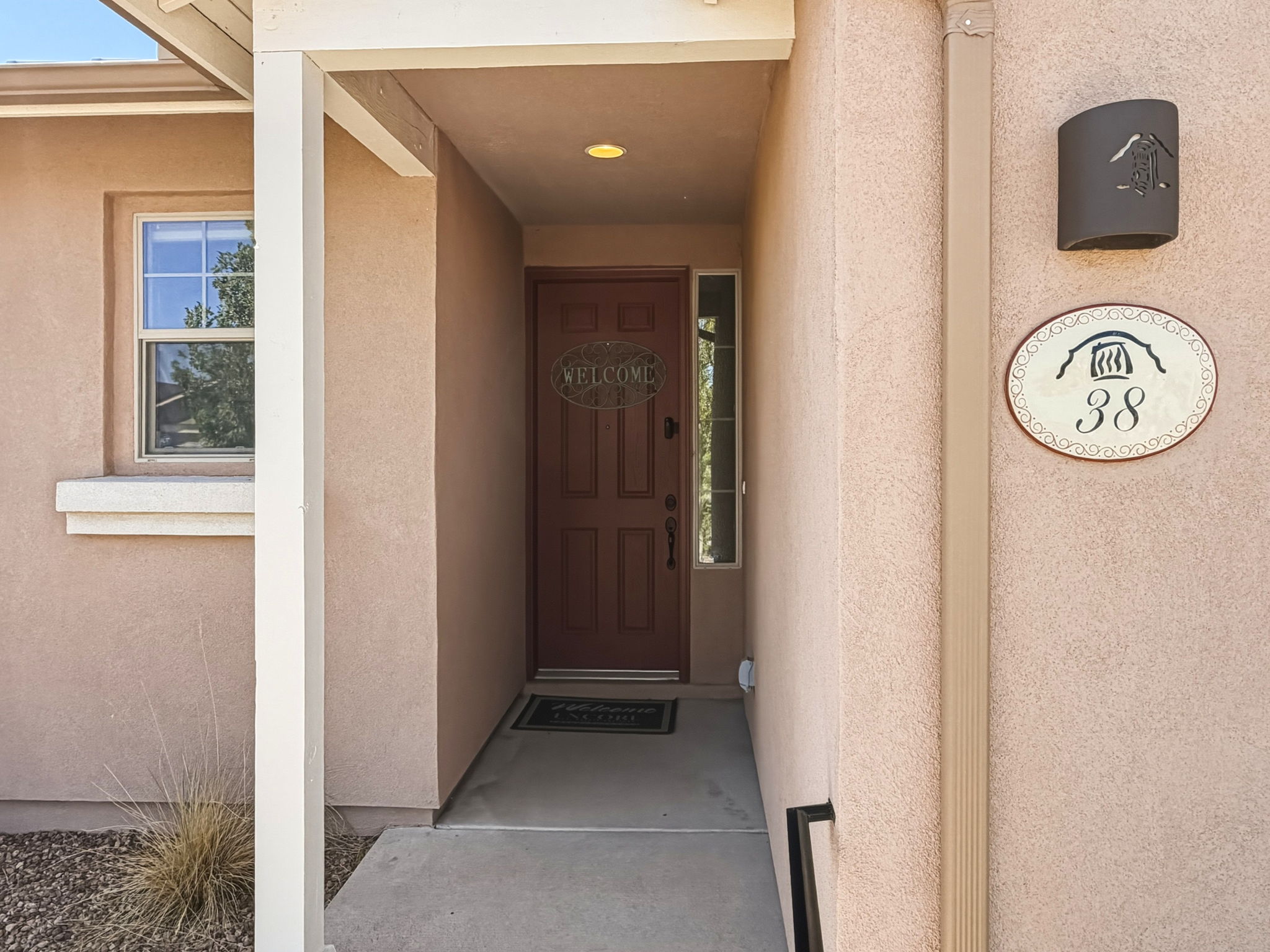 Welcoming Covered Portal