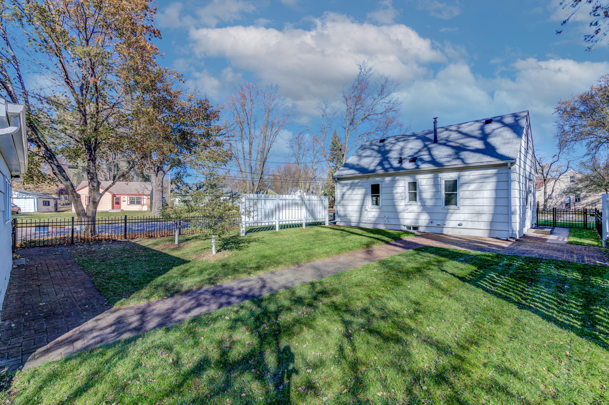 Fenced Back and Side Yard