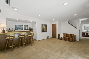 Bar and family room street level