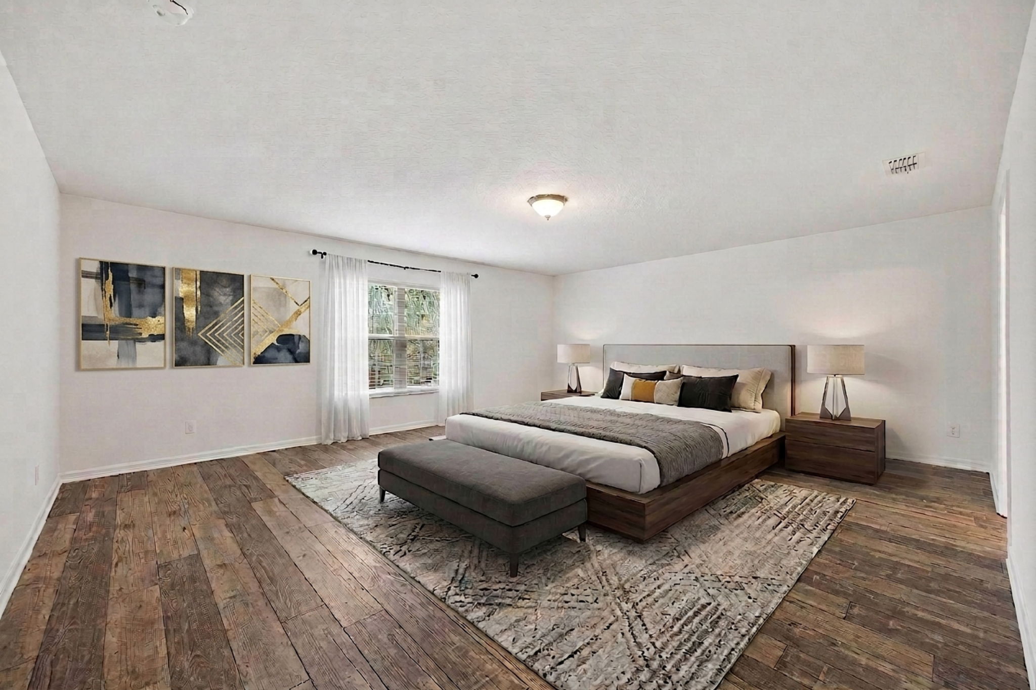 Master Bedroom Virtually Staged