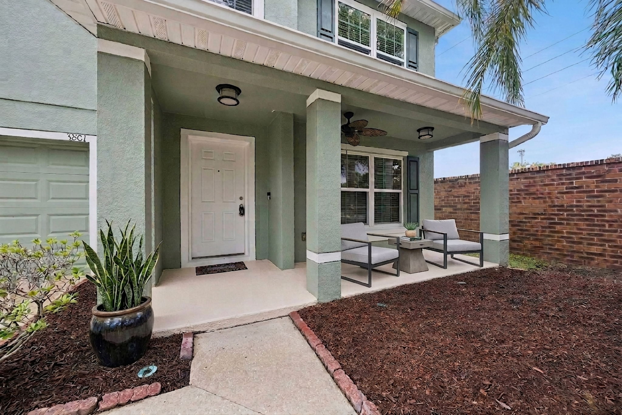 Front Porch/Entrance Virtually Staged