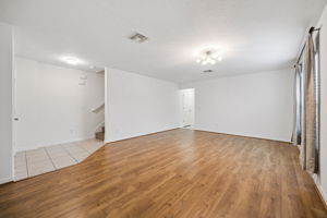 Foyer/Dining/Living Room