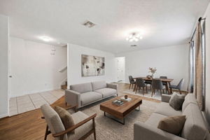 Living Room/Dining Room Virtually Staged