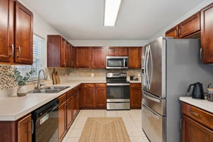 Kitchen Virtually Staged