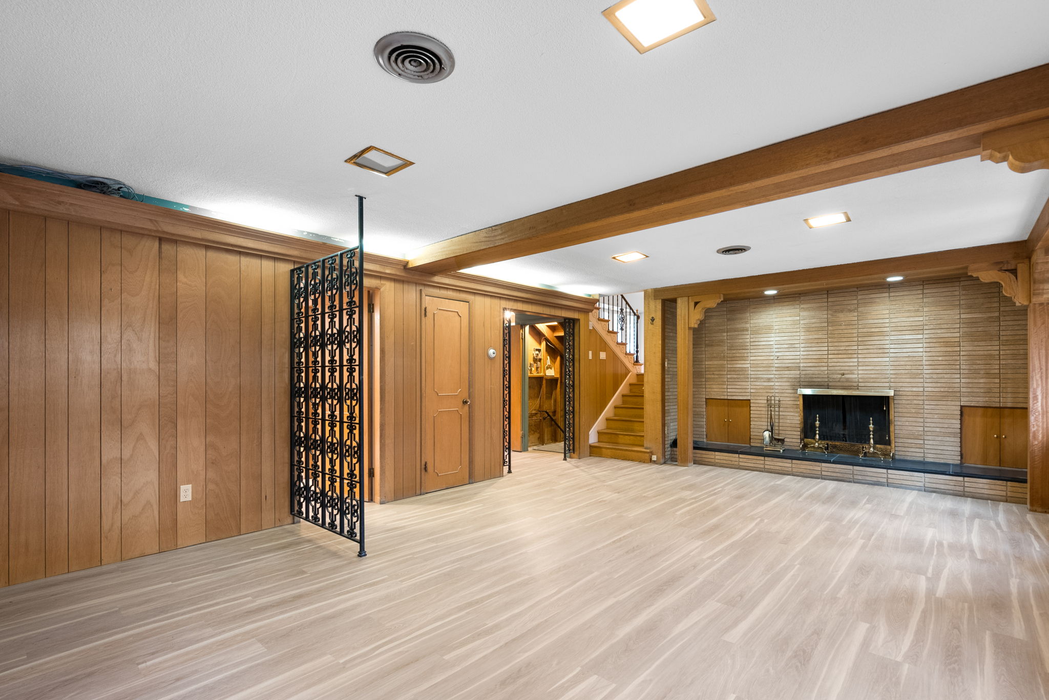 Family Room with Fireplace