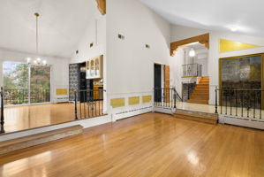 Living Room/Dining Room and Foyer